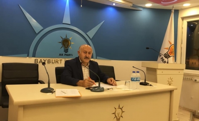 AK Parti Bayburt İl Başkanı Hacı Ali Polat, Bayburt'ta Kongre Süreci Hakkında Bilgi Verdi