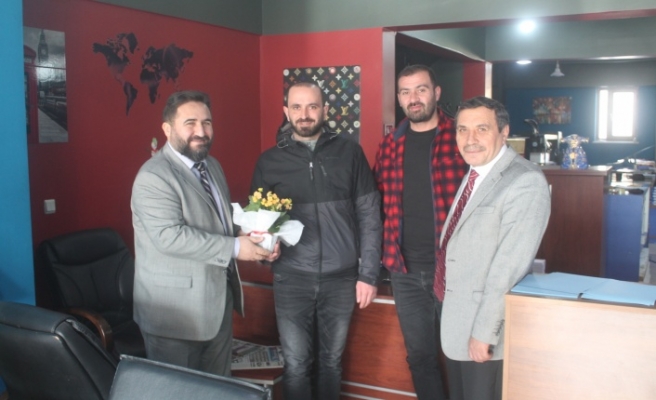 Müftü Başoğlu'ndan gazetemize ziyaret