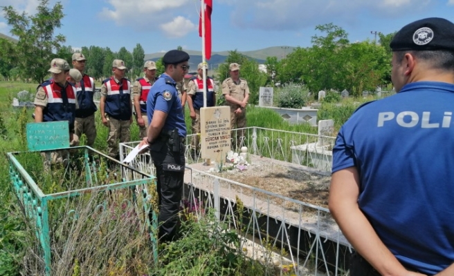 Şehit Polis Gürcan Yavuz şehadetinin yıl dönümünde anıldı