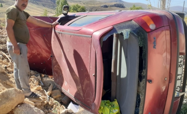 Bayburt'ta kaza: 1 yaralı 