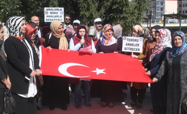 Bayburt’taki STK'lardan Diyarbakır annelerine destek