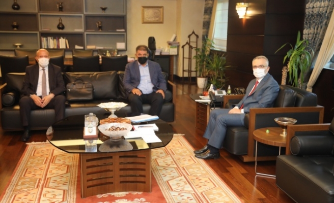 Milletvekili Battal ve Belediye Başkanı Pekmezci ‘den Strateji ve Bütçe Başkanı  Ağbal'a Ziyaret