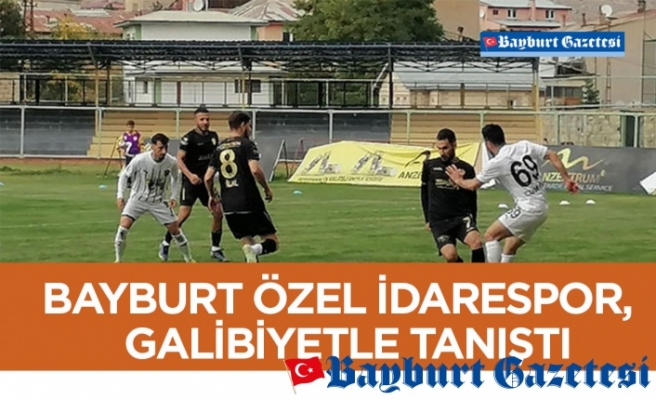 Bayburt Özel İdarespor, Bursaspor karşısında galibiyetle tanıştı