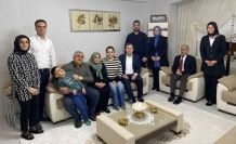 Bayburt Valisi, Şehit Hamit Şahin'in ailesinin iftarda konuğu oldu