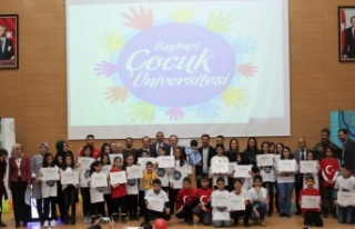 Bayburt Çocuk Üniversitesi Geleneksel Kış Okulu,...