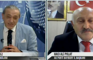 İl Başkanı Polat Çay TV'ye Konuk Oldu