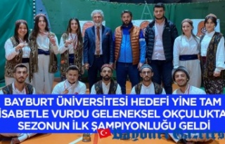 Bayburt Üniversitesi Hedefi Yine Tam İsabetle Vurdu...