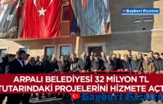 Arpalı Belediyesi 32 Milyon TL tutarındaki projelerini...