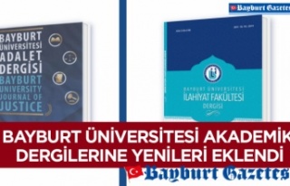 Bayburt Üniversitesi Akademik Dergilerine Yenileri...