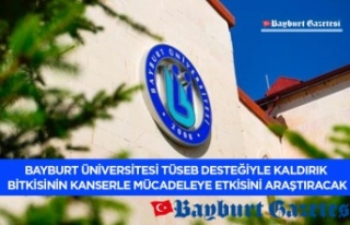 Bayburt Üniversitesi TÜSEB Desteğiyle Kaldirik...
