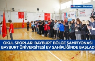 Okul Sporları Bayburt Bölge Şampiyonası Bayburt...