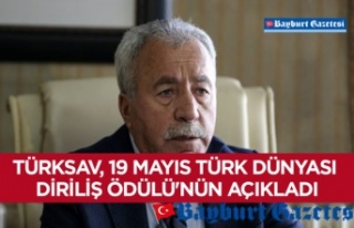 TÜRKSAV, 19 Mayıs Türk Dünyası Diriliş Ödülü'nün...