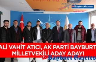 Ali Vahit Atıcı, AK Parti Bayburt Milletvekili Aday...