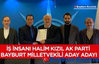 İş İnsanı Halim Kızıl AK Parti Bayburt Milletvekili...