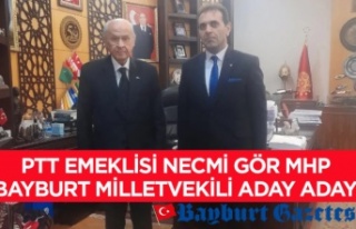 PTT emeklisi Necmi Gör MHP Bayburt Milletvekili Aday...