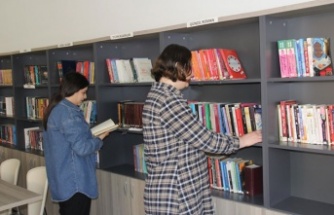 Bayburt Belediyesi Aile Yaşam Merkezi Kütüphanesi öğrencilerin hizmetinde