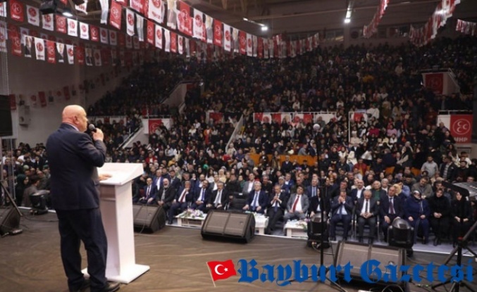 MHP Bayburt'ta Aday Tanıtım Toplantısı Gerçekleştirdi